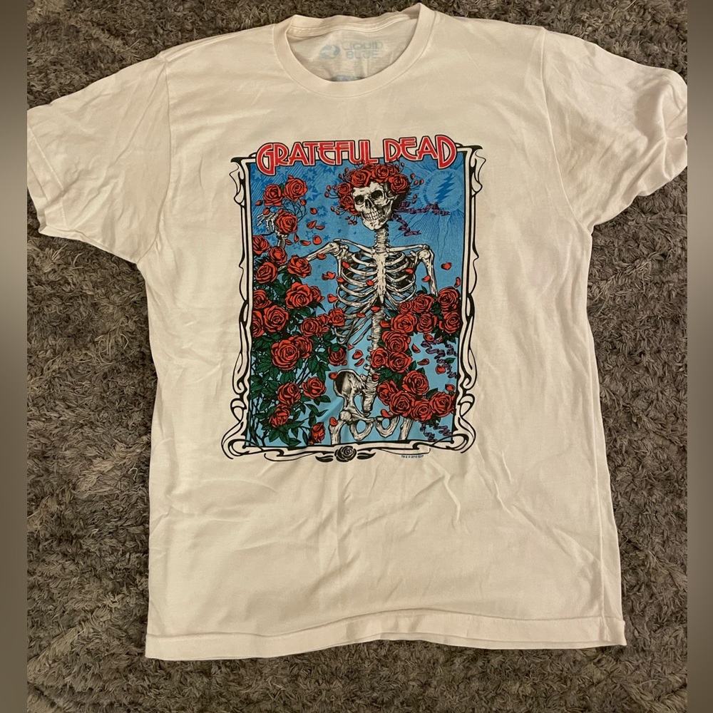 Tie Dye Liquid Blue/Grateful Dead